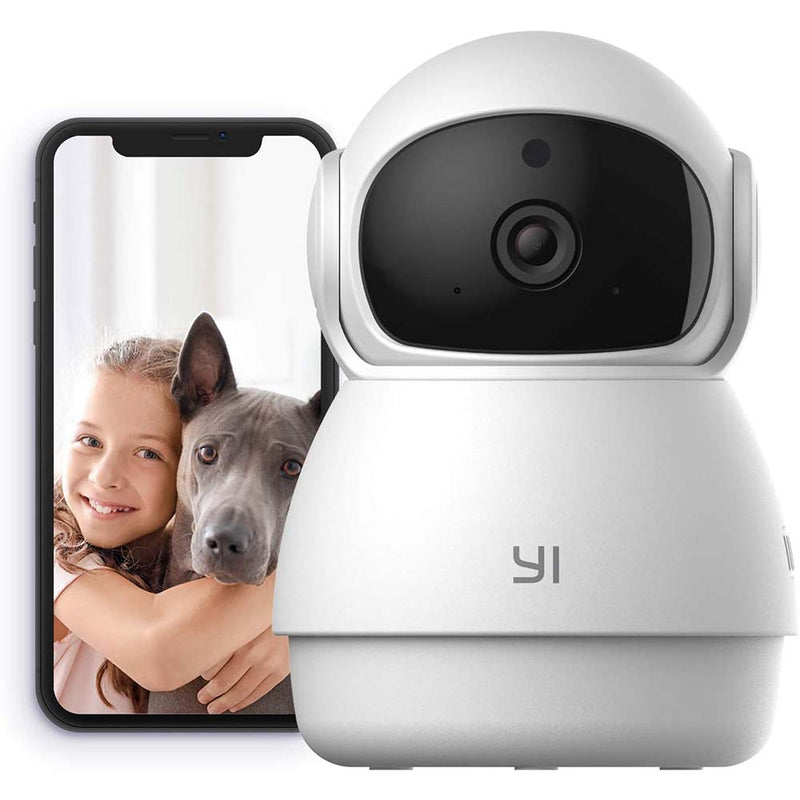 YI Wireless Securtiy Camera, Smart Home Cam with Enhanced Night Vision, 2-Way Audio