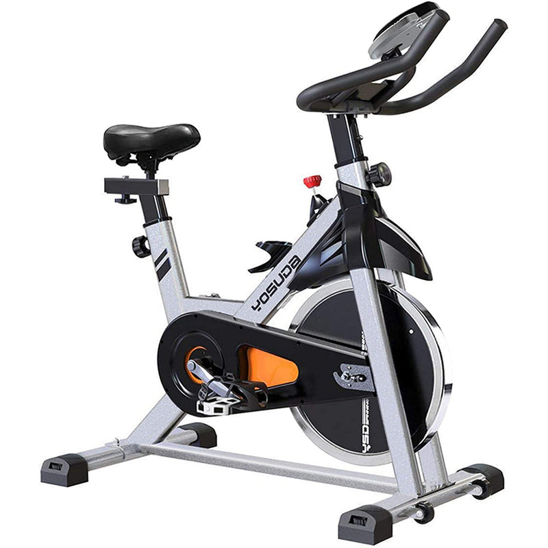 YOSUDA Indoor Cycling Bike Stationary - Cycle Bike with Ipad Mount ＆Comfortable Seat Cushion