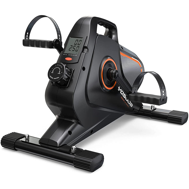 YOSUDA Under Desk Bike Pedal Exerciser - Magnetic Mini Exercise Bike for Arm /Leg Exercise