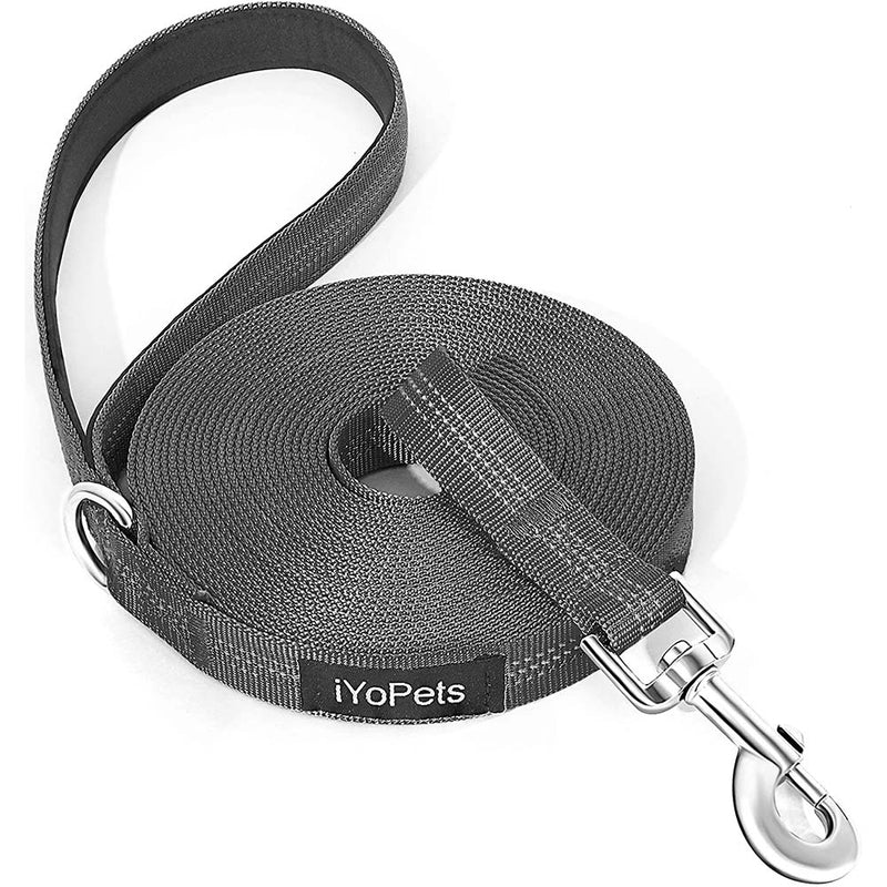 iYoPets Long Dog Leash for Obedience Recall Training - Great for Training, Play, Camping, or Backyard